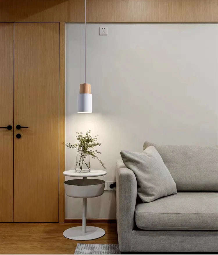 Minimalist Bedside Pendant Light
