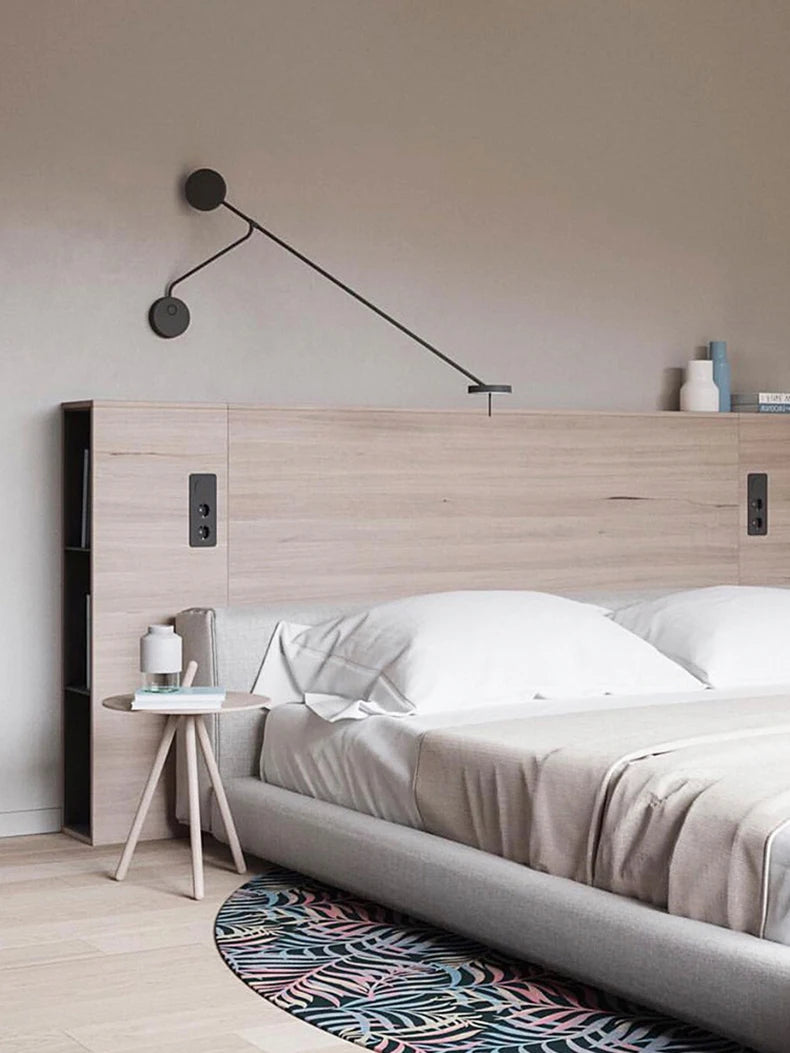 Long Arm Swing Wall Lamp