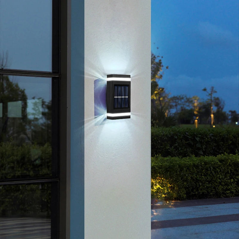 6 LED Solar Wall Washer Light