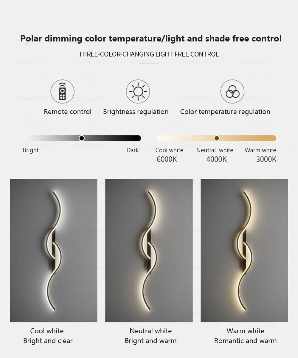 Minimalist Long Strip Wall Sconce