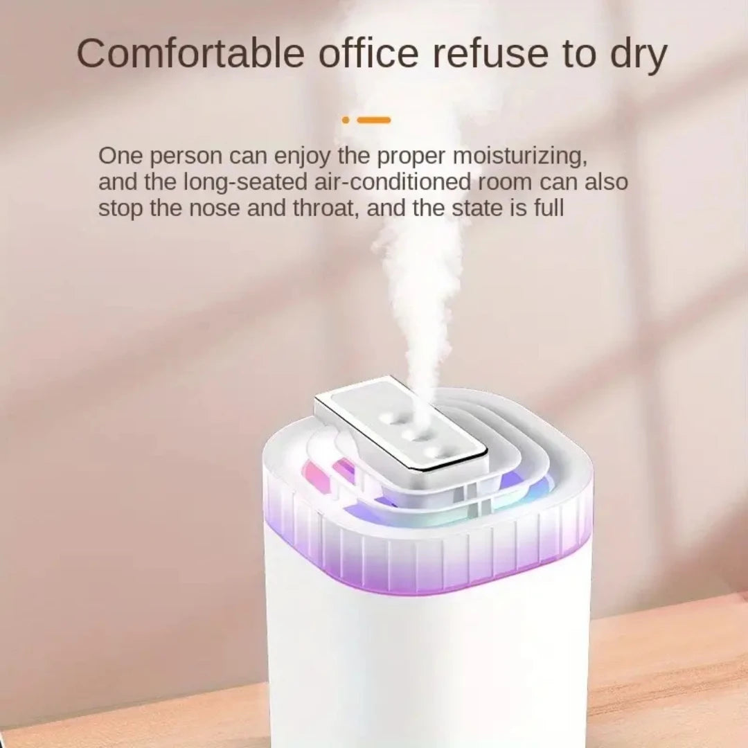 3L Ultrasonic Air Humidifier Cool Mist Humidifier with Night Light