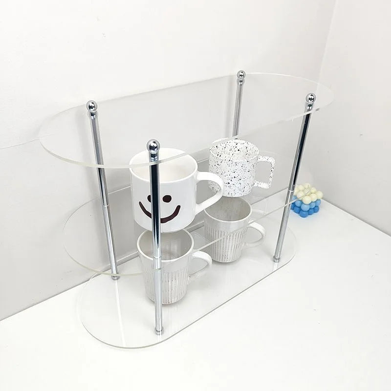 Acrylic Desktop Storage Display Rack