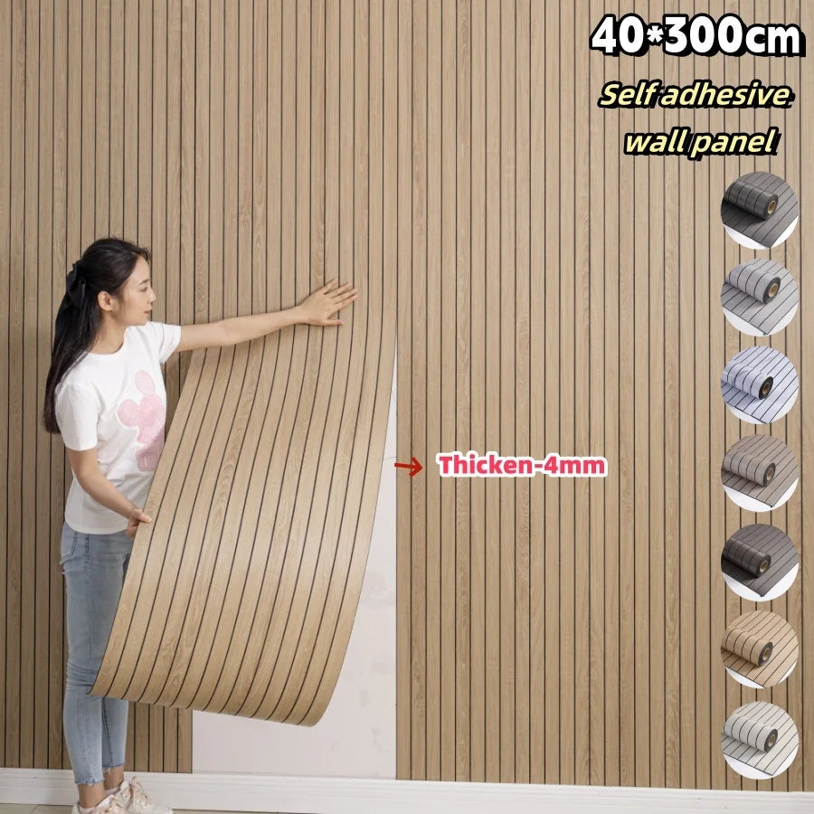 1 Roll Self-Adhesive Wall Panel Sxp Foam Stickers Peel