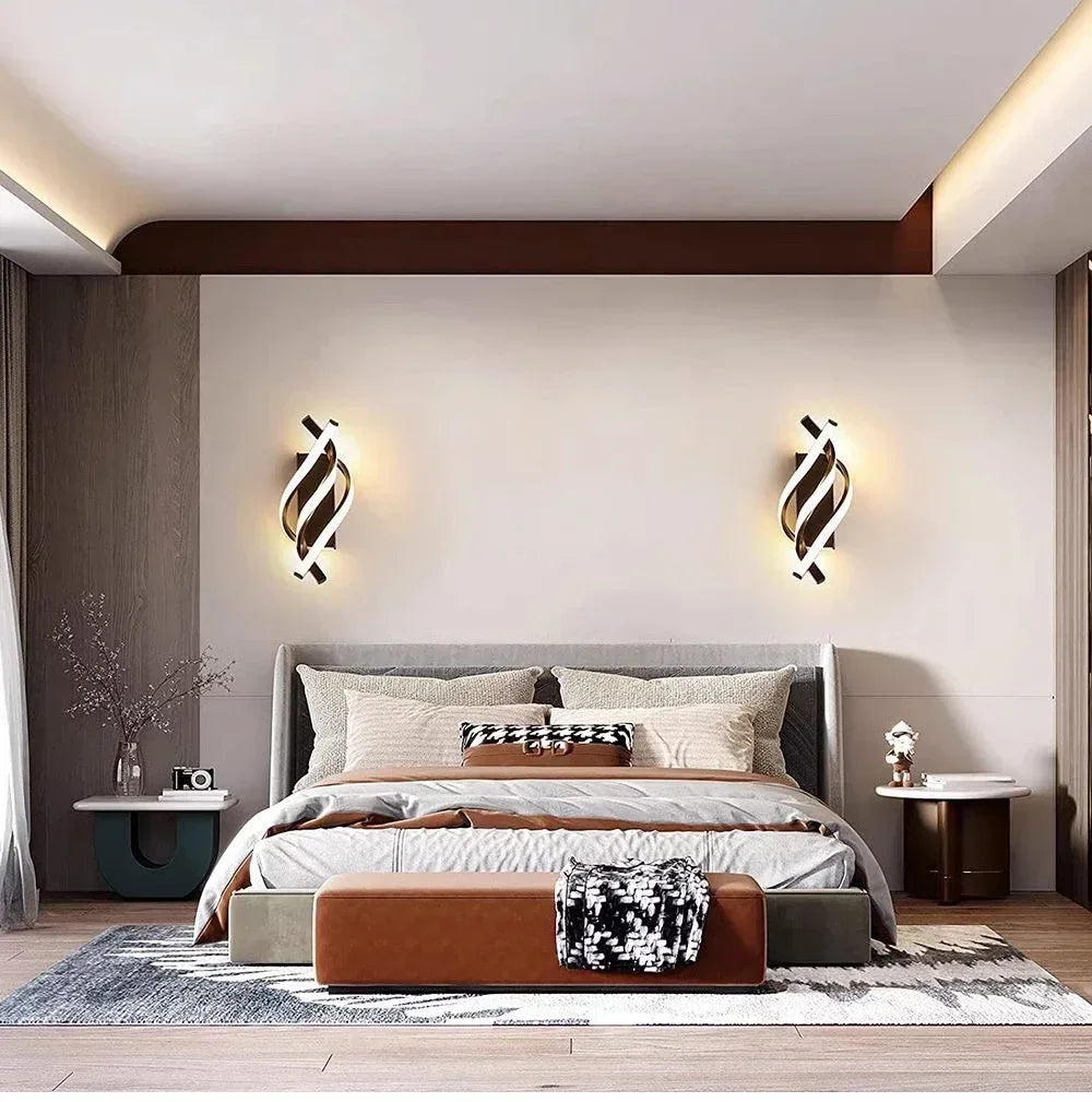 Modern LED Wall Lamp Home Line Decoration Wall Lamp Living Room