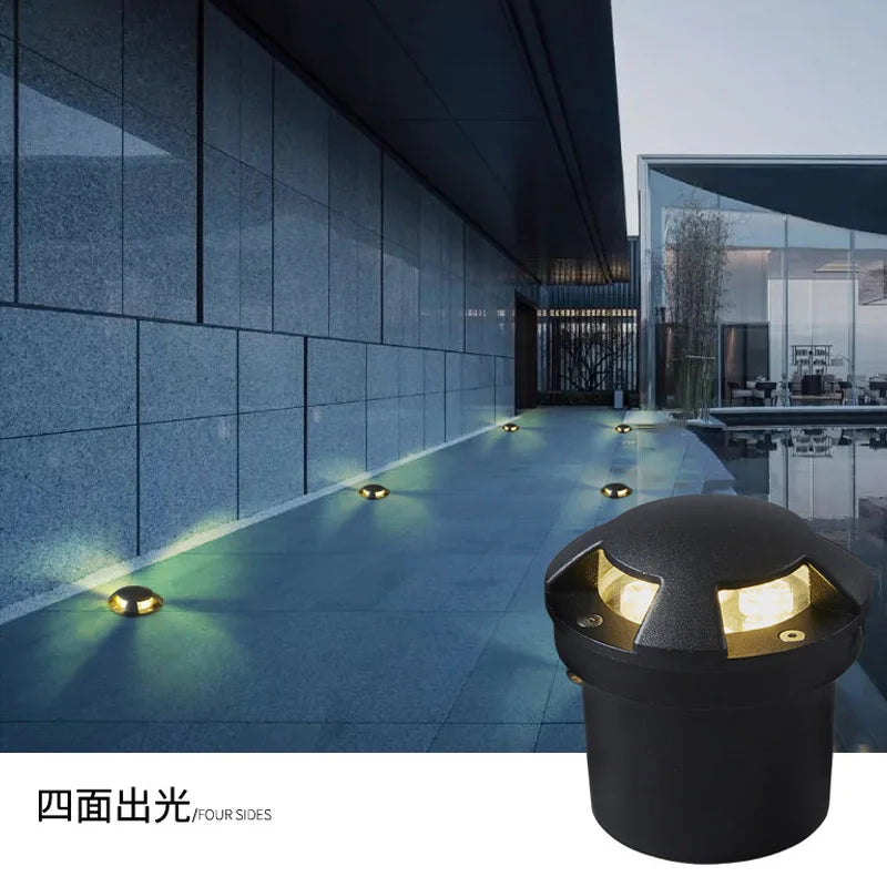 Recessed Louvre Well Light
