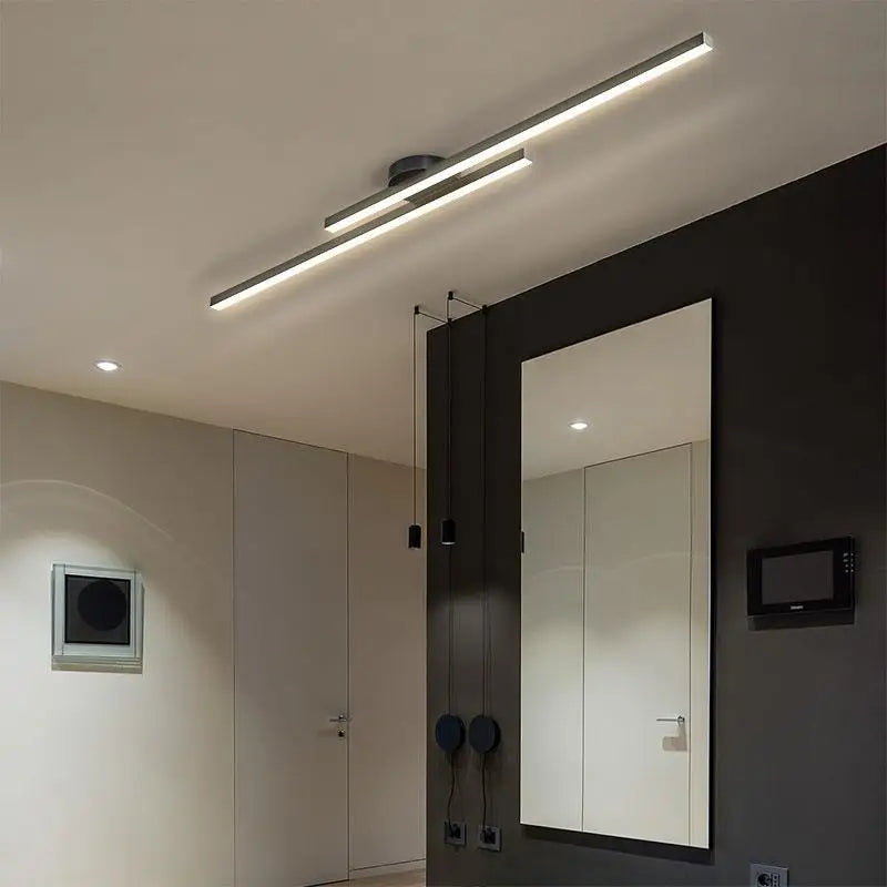 Long Linear Aluminum LED Ceiling Light