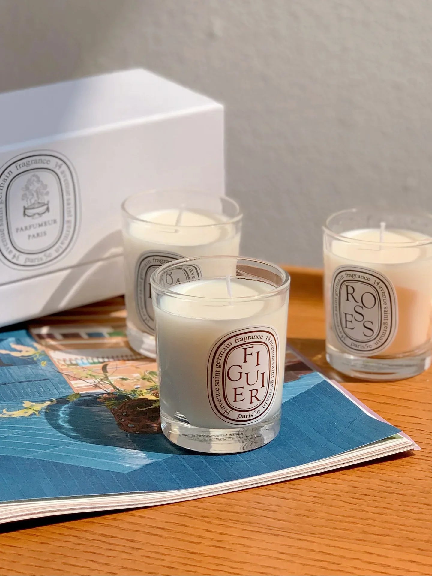Aromatherapy Candle Natural Plant Scented Candles French Fragrance