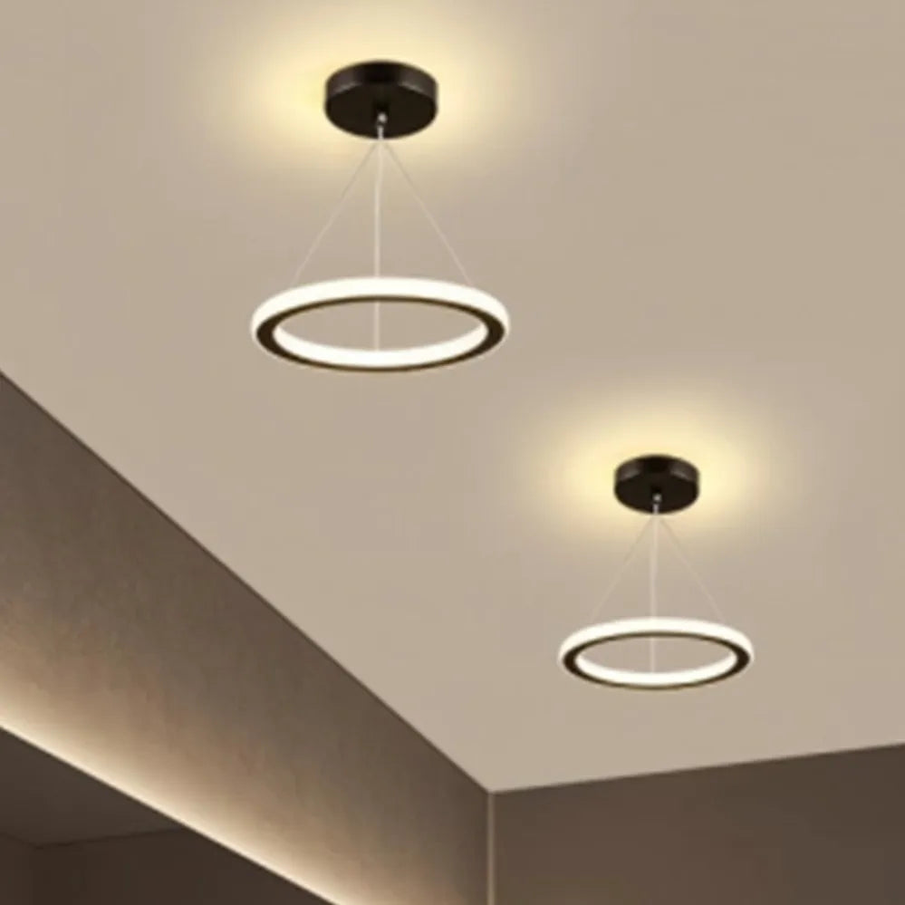 Three Colour LED Ceiling Chandelier