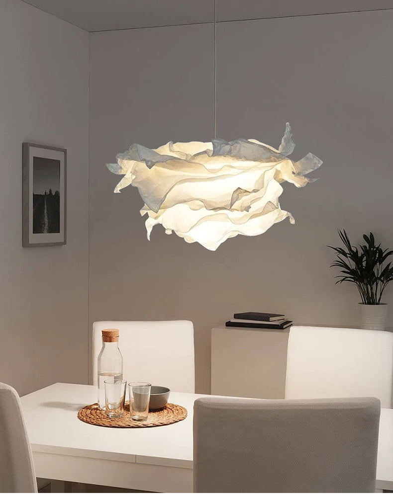 Minimalist Paper Pendant Chandelier