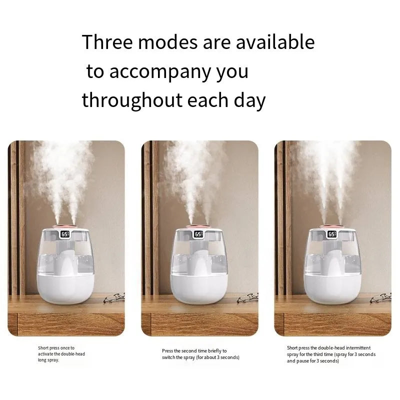 Air Humidifier Aroma Humidifier Double Spray Port Essential Oil