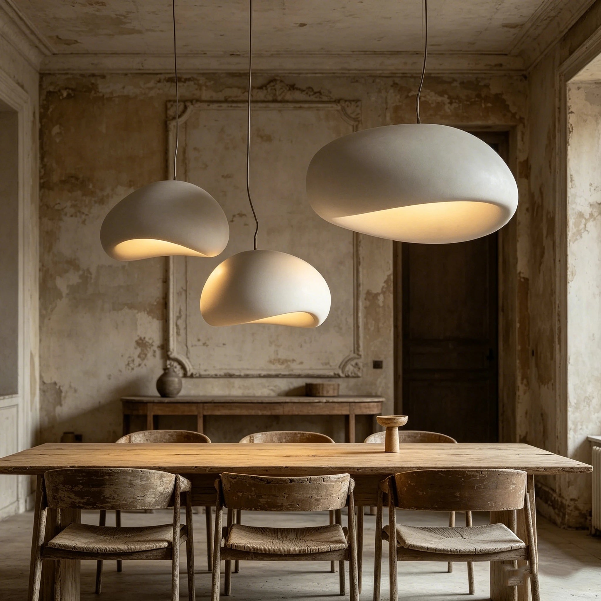 Wabi Sabi Dome Pendant Light