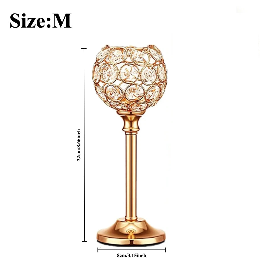 Crystal Tealight Candle Holders