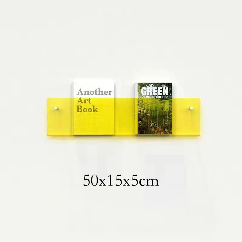 Acrylic Wall Magazine Rack