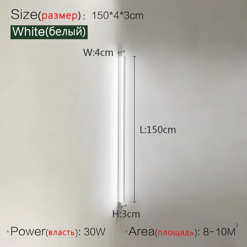 White L150cm