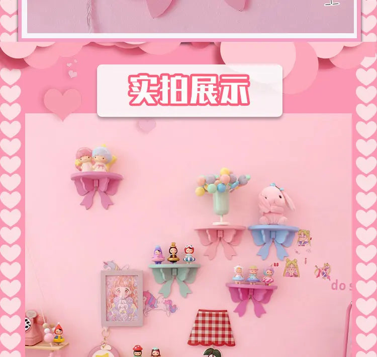 Kawaii Bow Wall Shelf