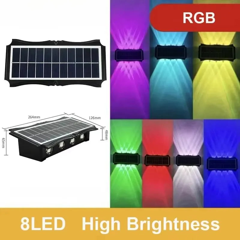 Solar Wall Lamp Outdoor Solar LED Light