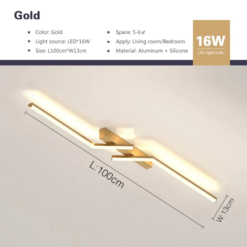Modern Line LED Ceiling Light