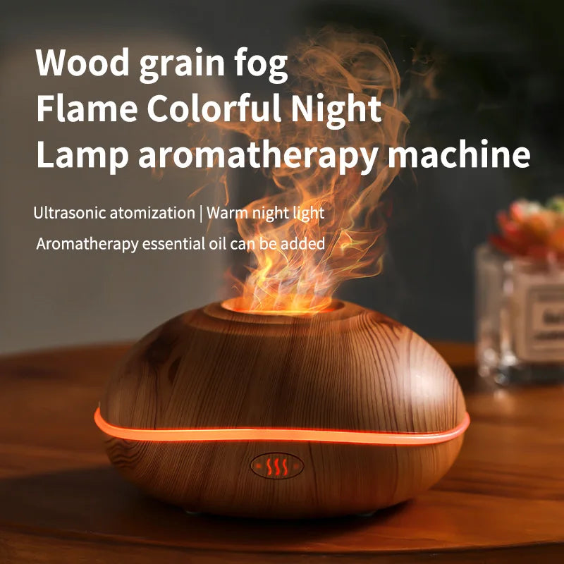 Aroma Humidifier flame Can Add Essential Oil Small AromaRelax Machine