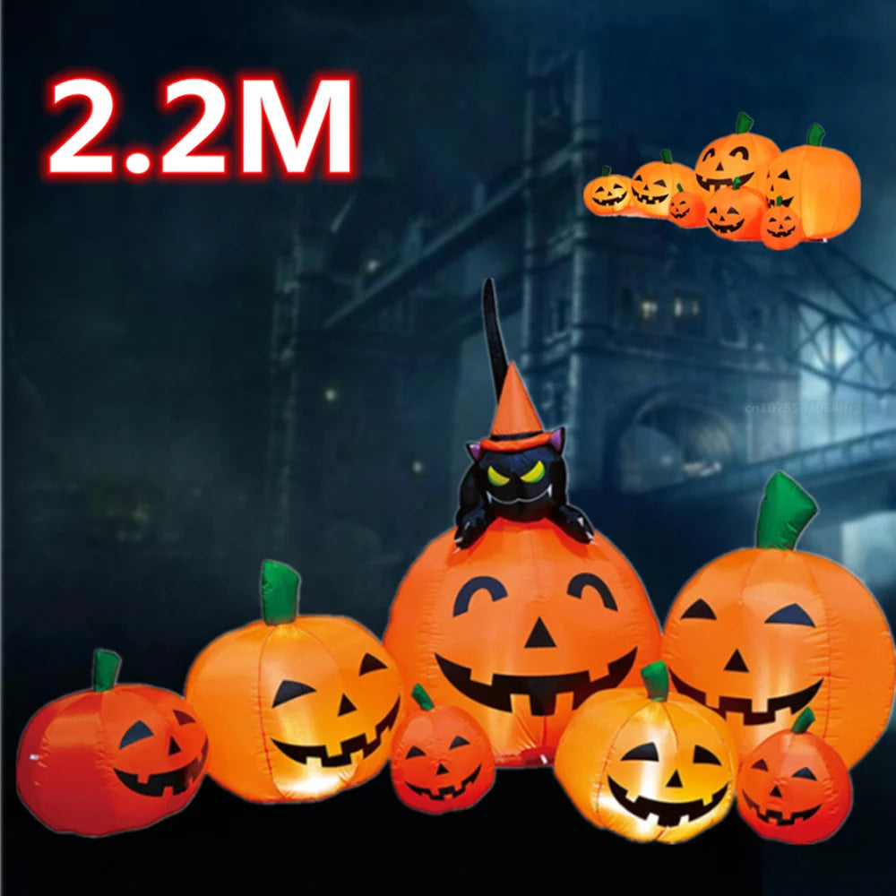 Inflatable Halloween Yard Prop with LED
