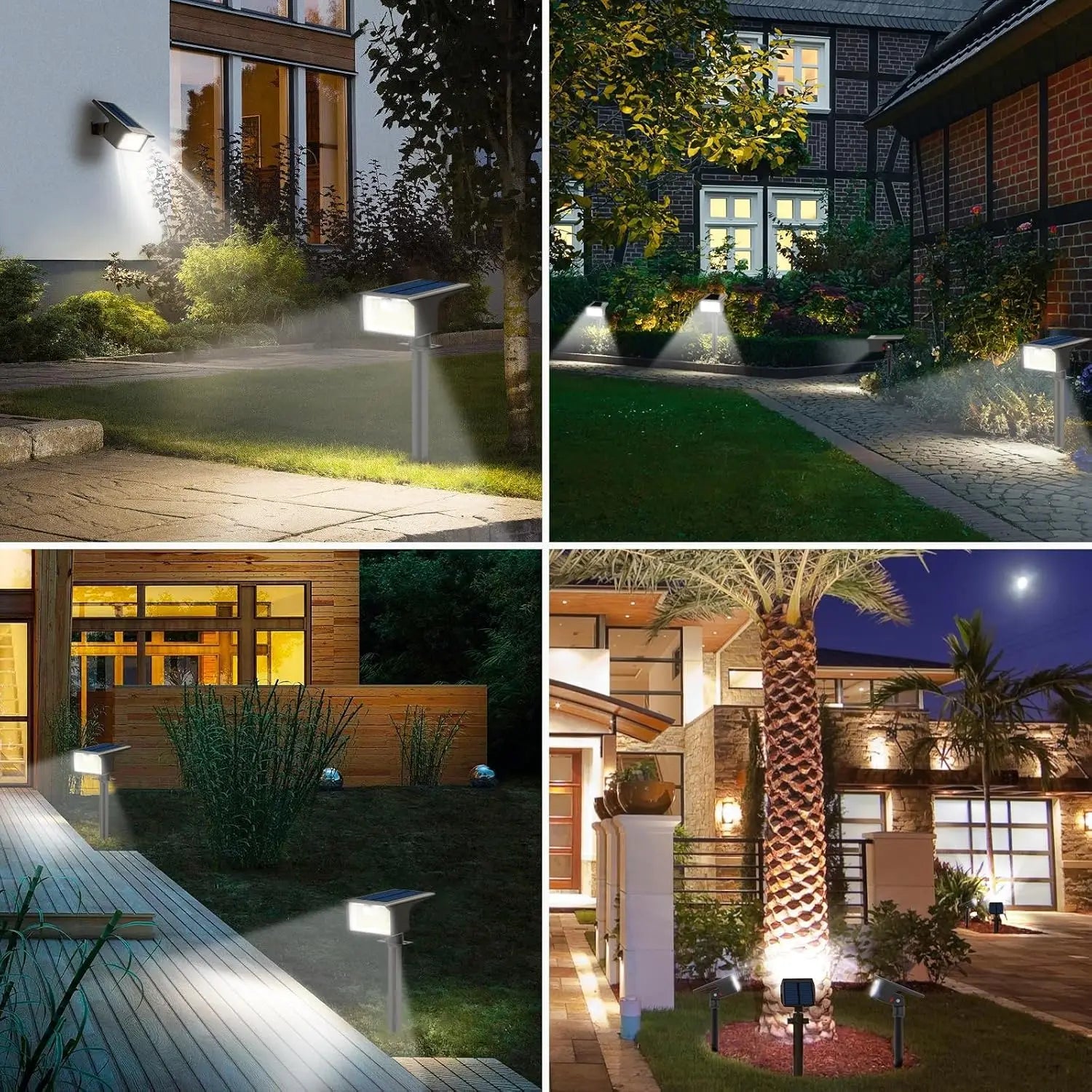 Motion Sensor Solar Spot Lights