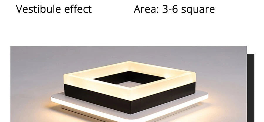 Acrylic Corridor Surface Ceiling Light