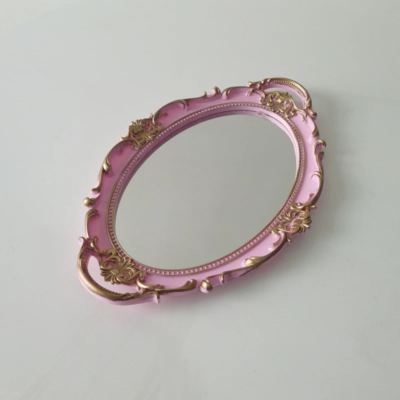 European Oval Decorative Tray