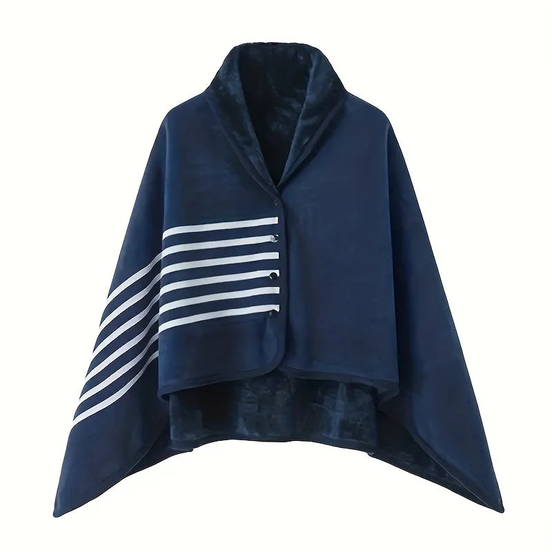 Wearable Flannel Shawl Blanket