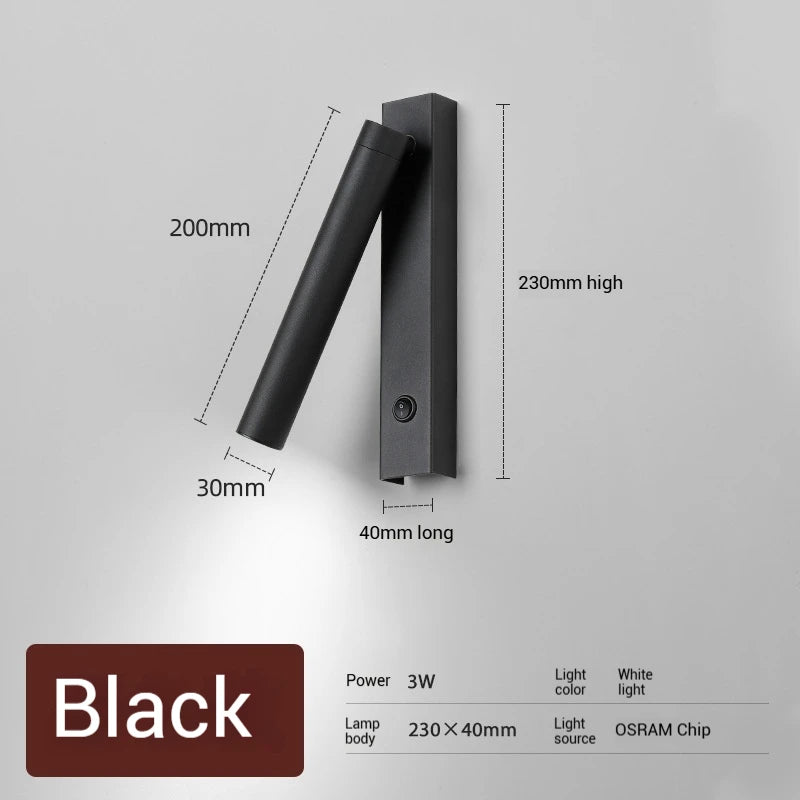 Minimalist Rotating Wall Sconce