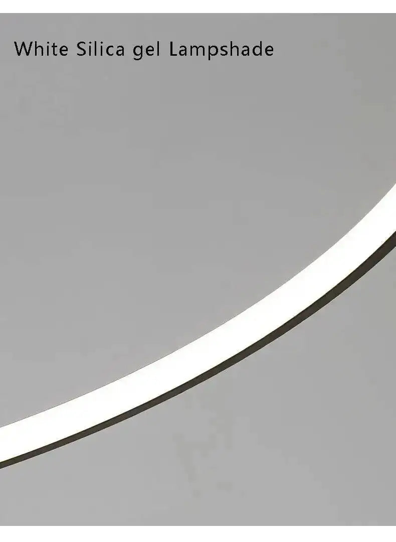 Nordic Aluminium Ring Chandelier