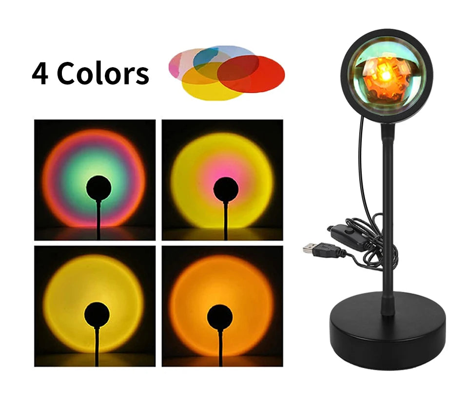 Tuya USB Sunset Projector