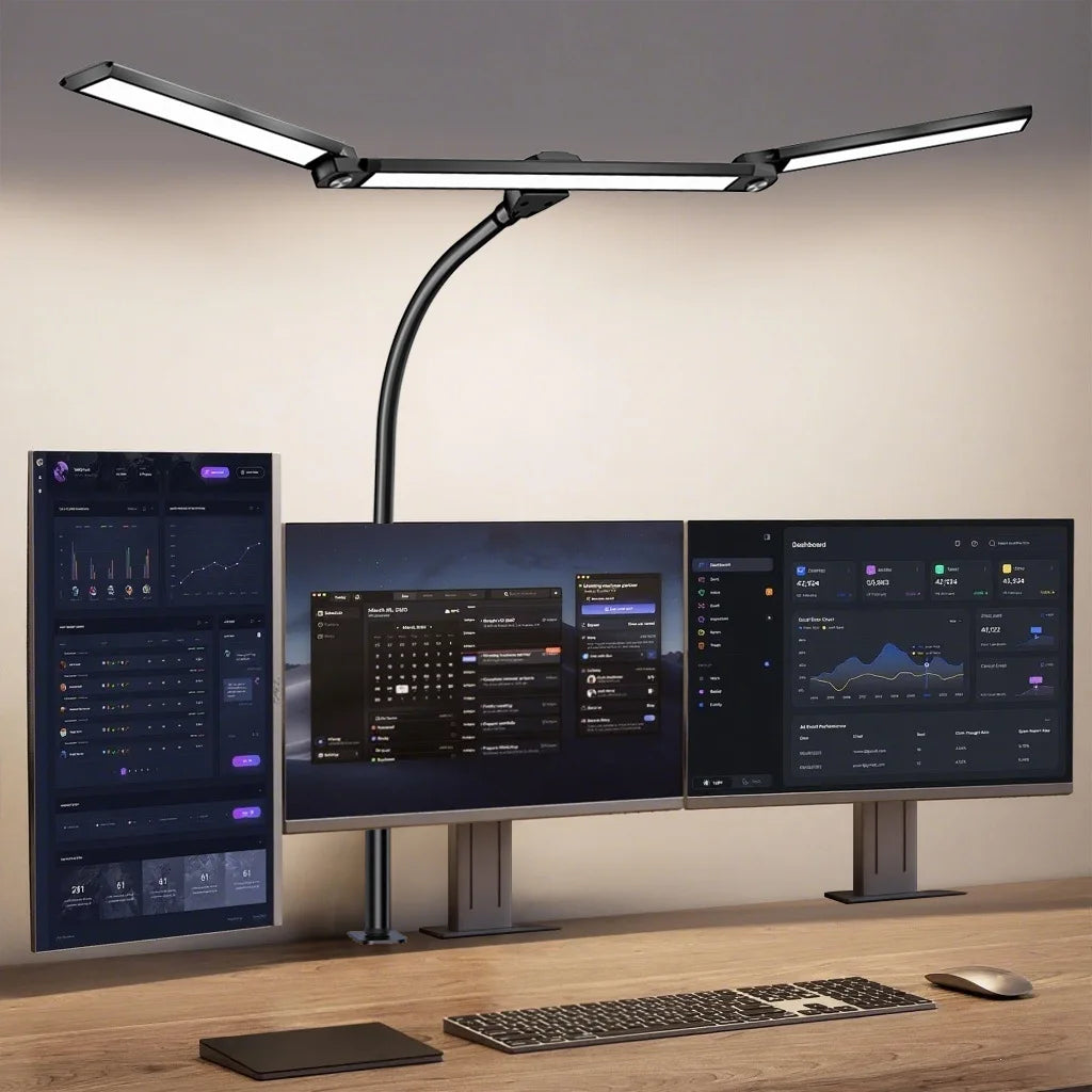 Eye-Care Metal Clip Lamp