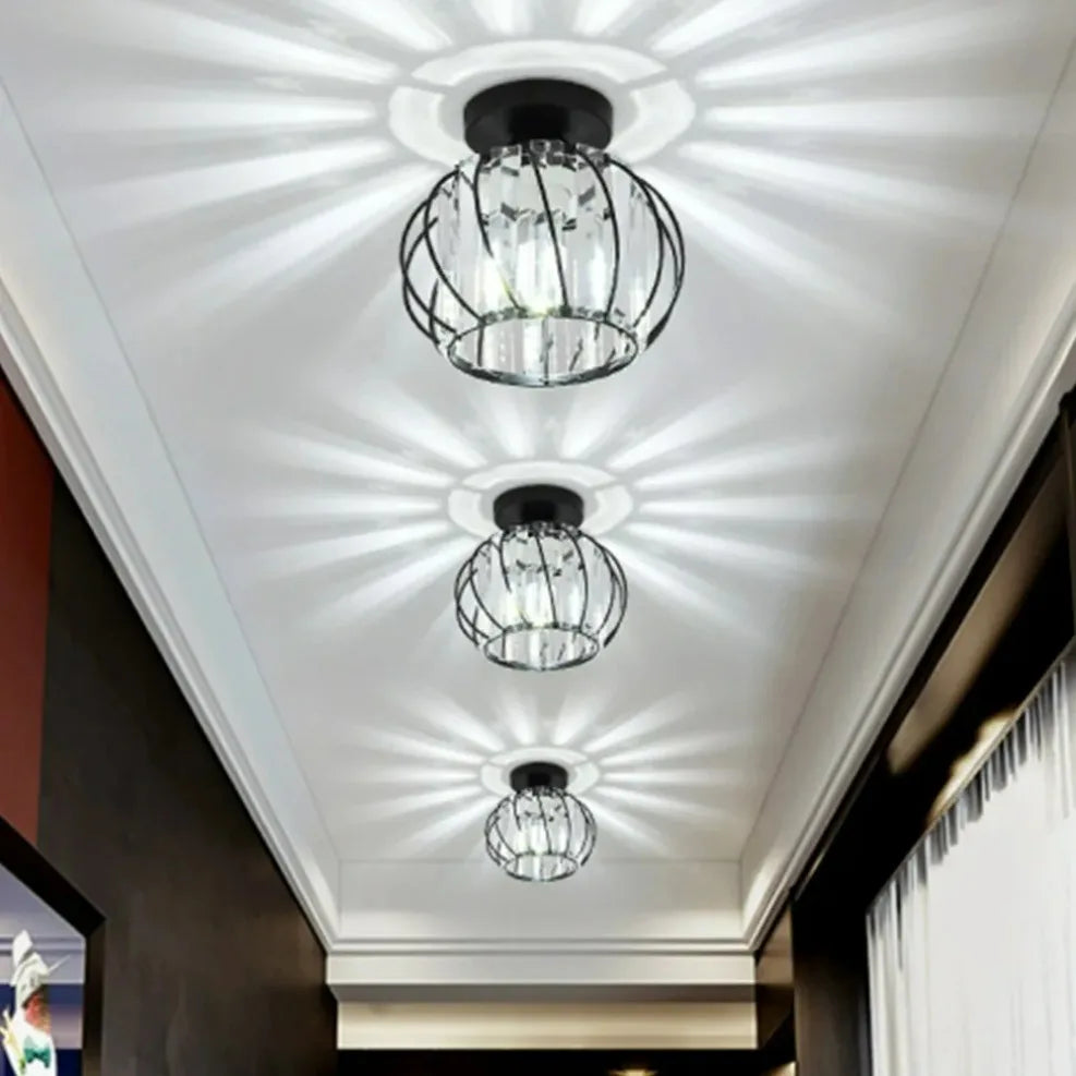 Novelty Glass Aisle Ceiling Light