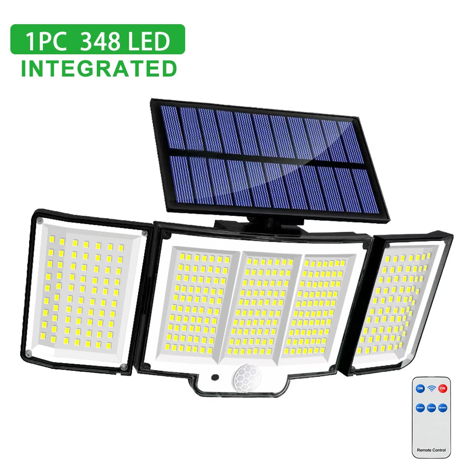 Solar Motion Sensor Security Light
