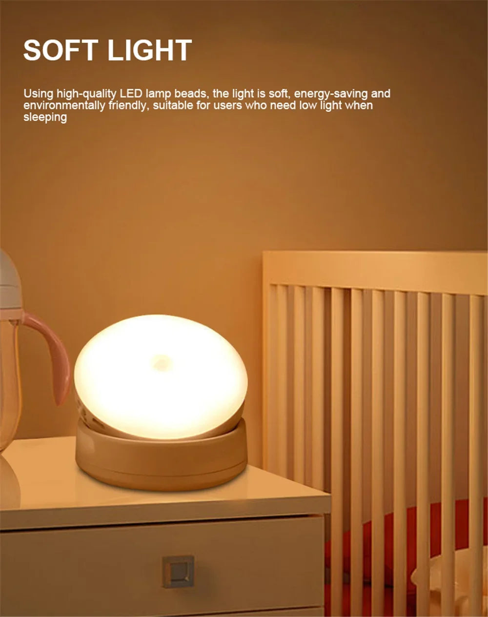 Rechargeable Motion Sensor Night Light