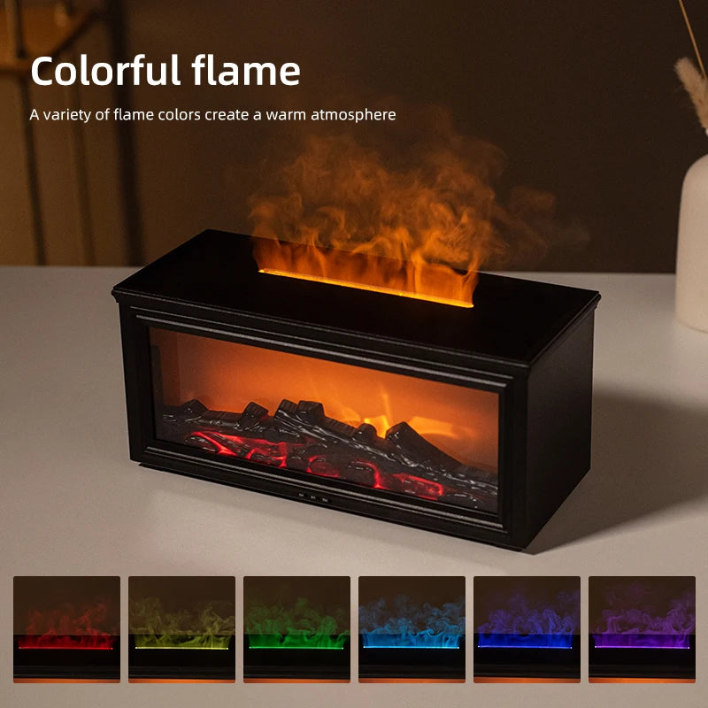 Fireplace aroma diffuser colour options