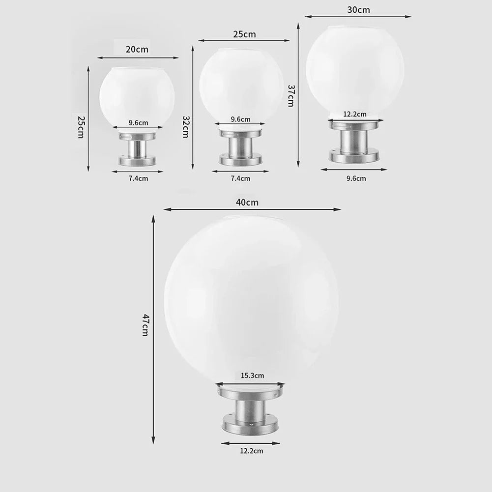 Solar Landscape Lighting Outdoor Fixtures Courtyard Garden Lawn Street