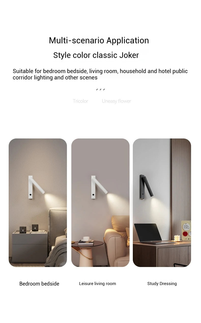 Minimalist Rotating Wall Sconce