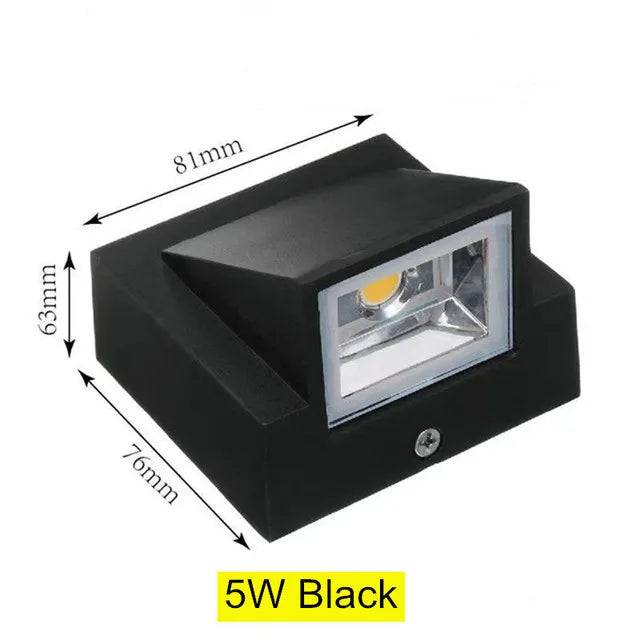 Modern Outdoor Wall Sconce IP65