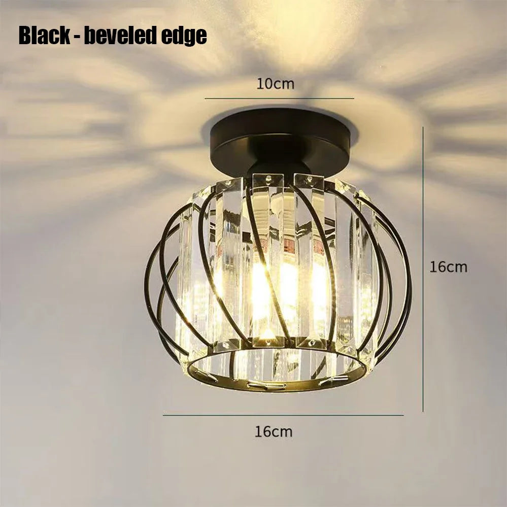 Novelty Glass Aisle Ceiling Light