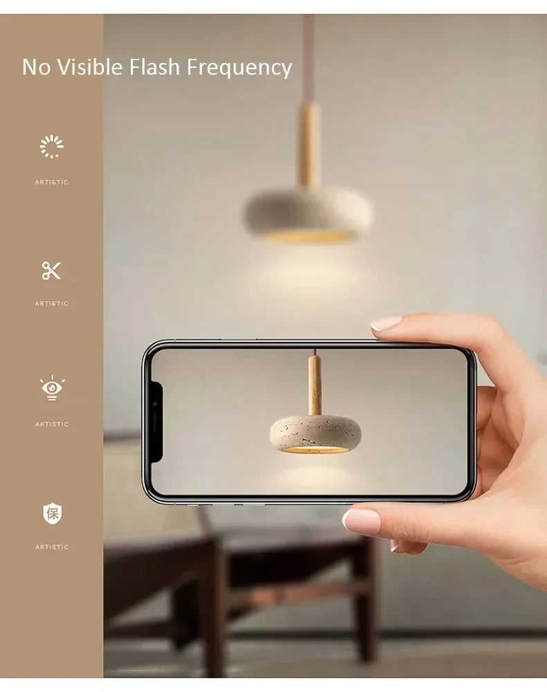 Wabi Sabi Circular Pendant Lamp