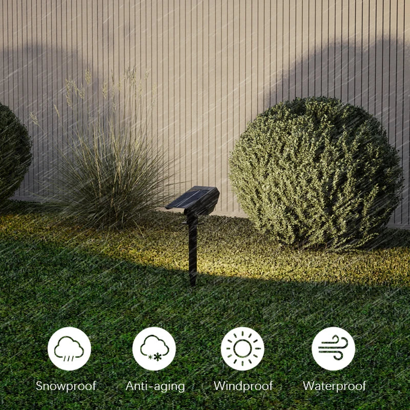 Adjustable Solar Spotlight