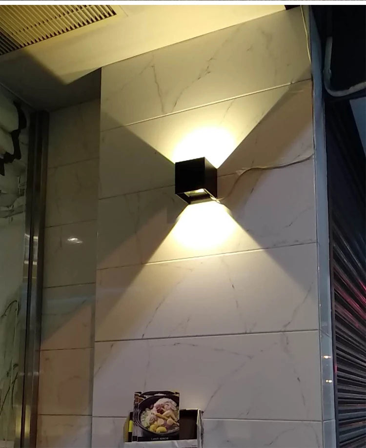 Slim LED Outdoor Wall Light