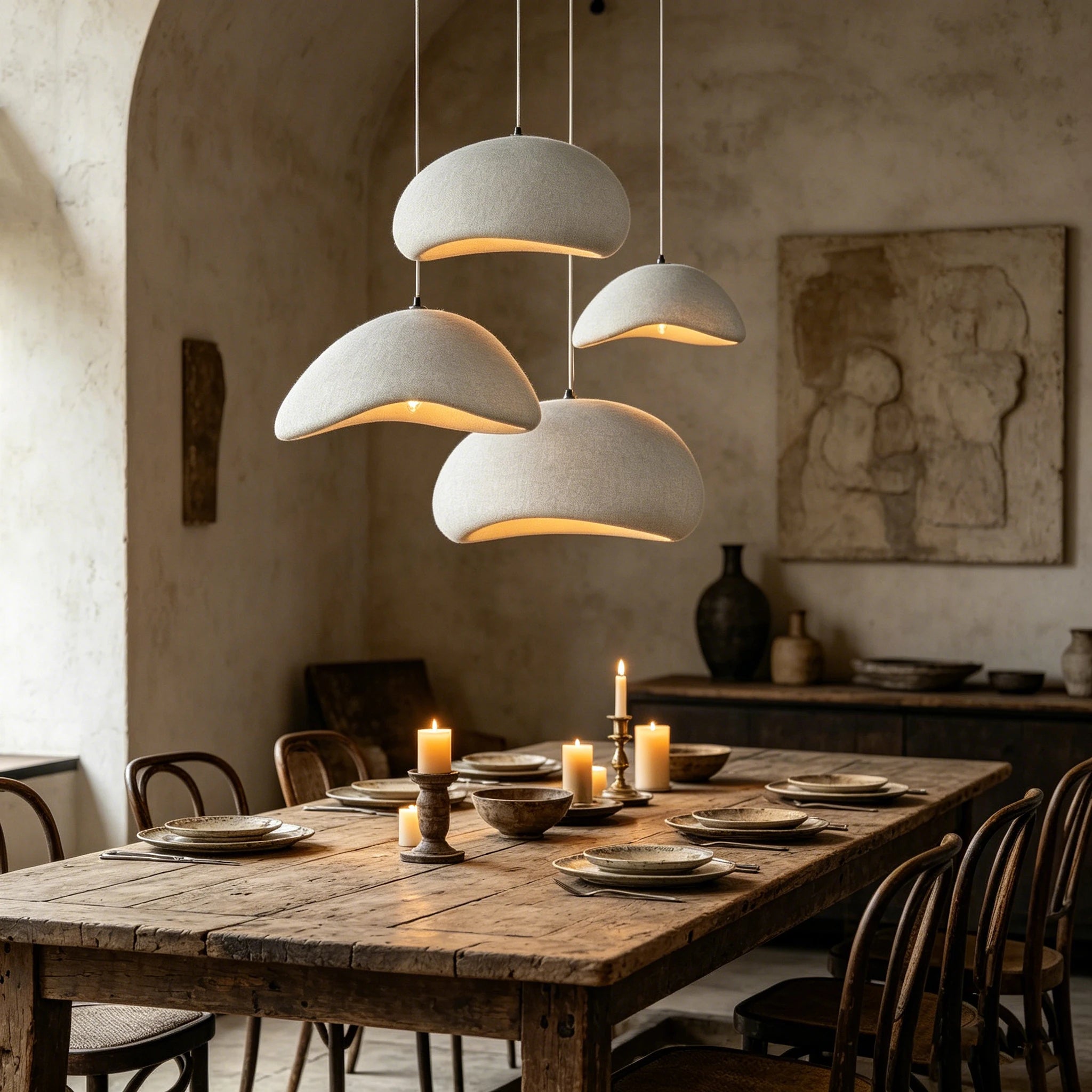 Wabi Sabi Dome Pendant Light