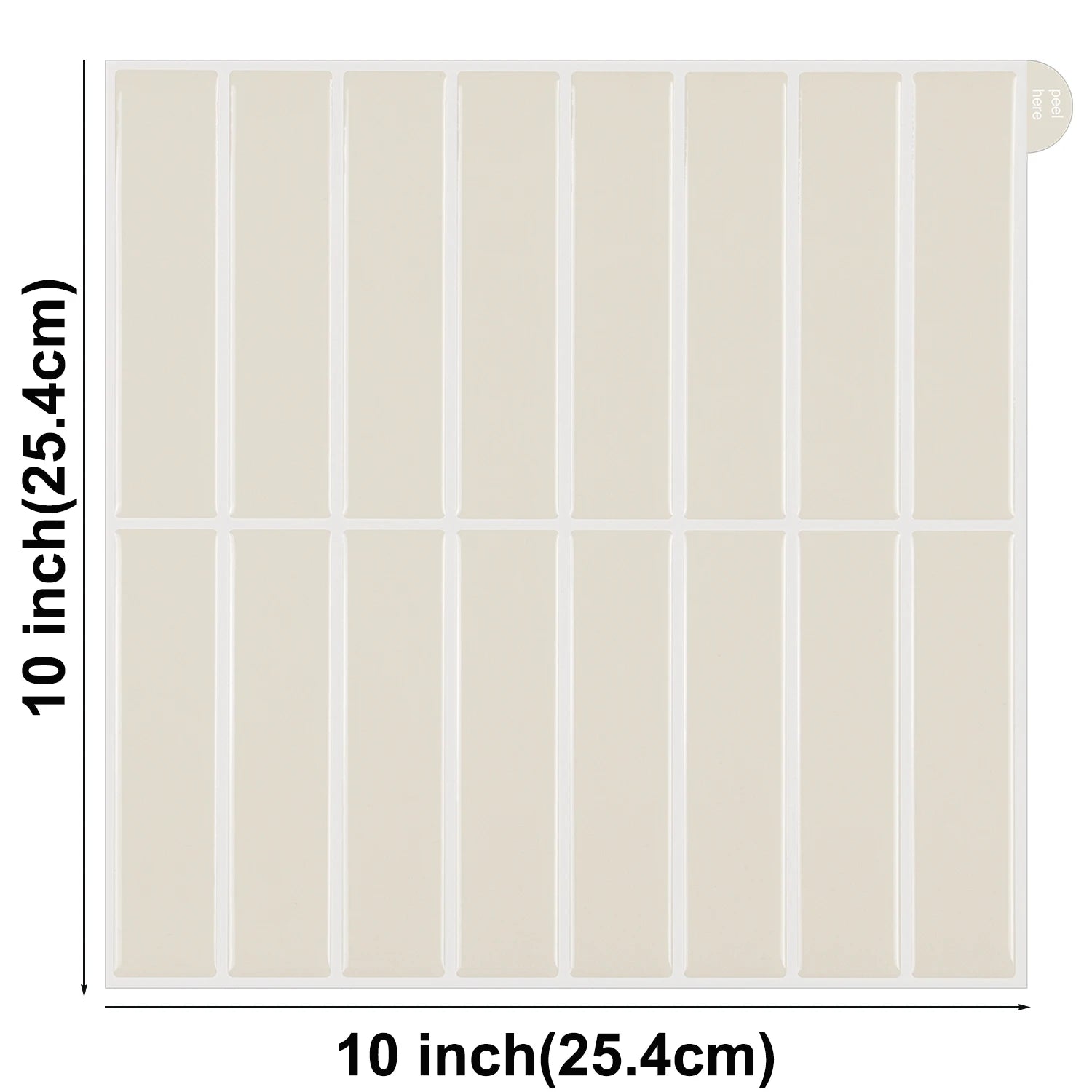 3D Peel and Stick Wall Tiles