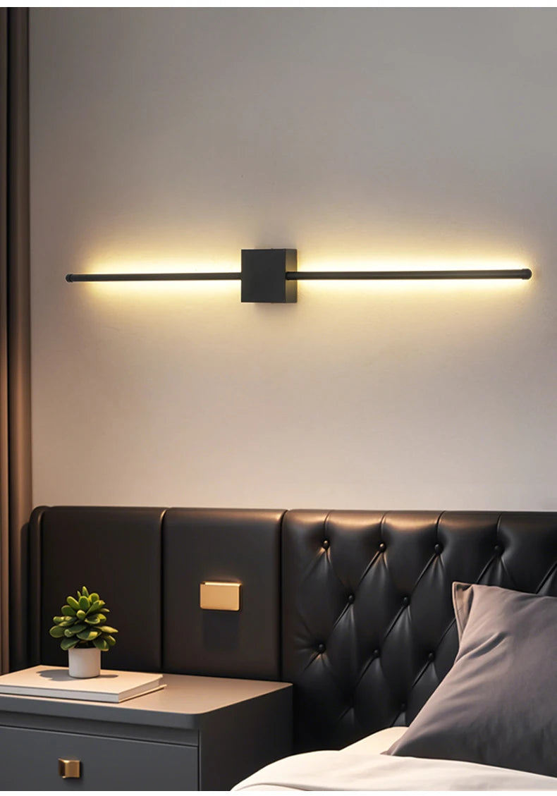 Minimalist Long Strip LED Wall Light