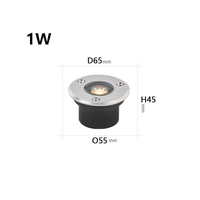 Slim Profile Inground Garden Light