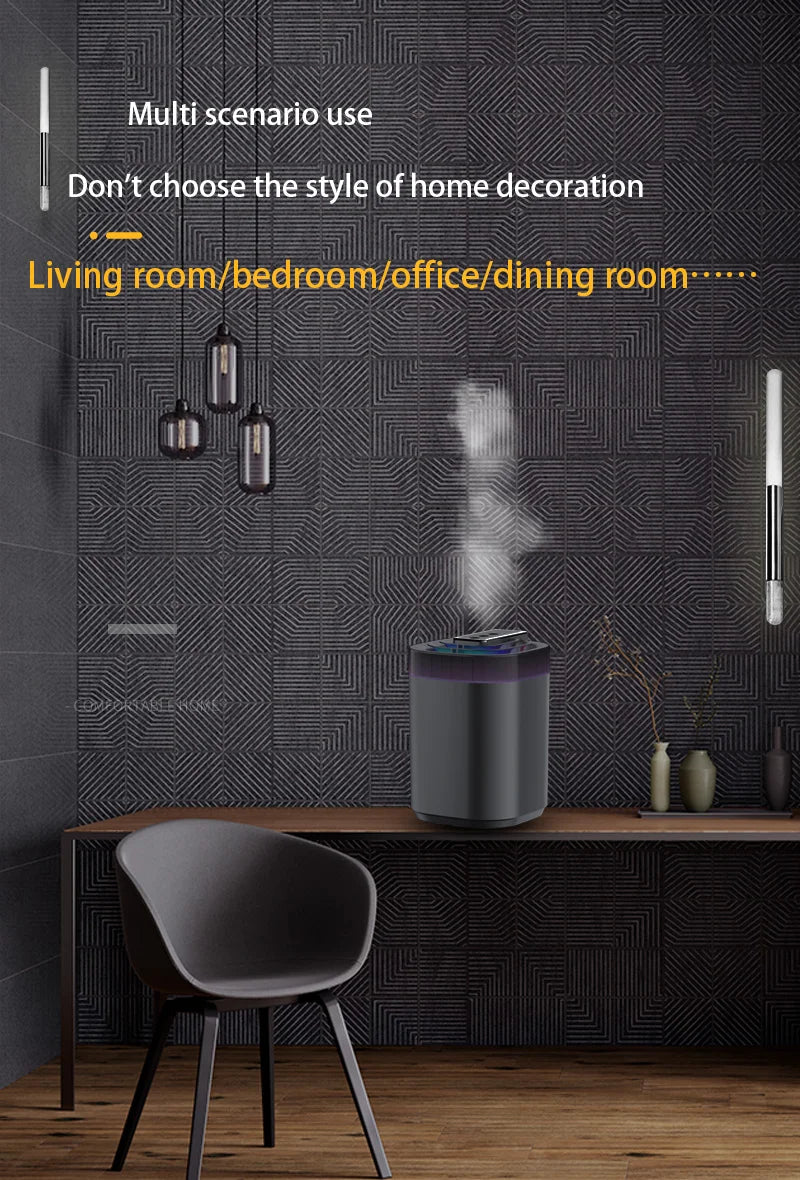 3L Ultrasonic Air Humidifier Cool Mist Humidifier with Night Light