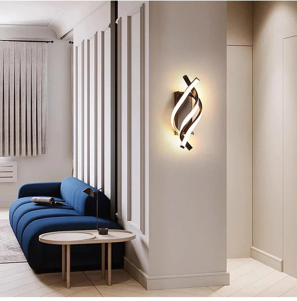 Modern LED Wall Lamp Home Line Decoration Wall Lamp Living Room