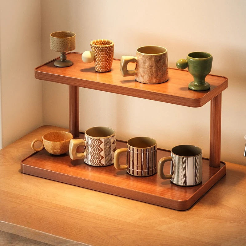 Two Tier Mug Display Rack