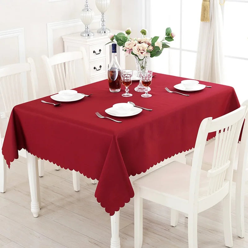 Banquet Table Cover Wedding Cloth Wonderful Colourful Square Rectangle